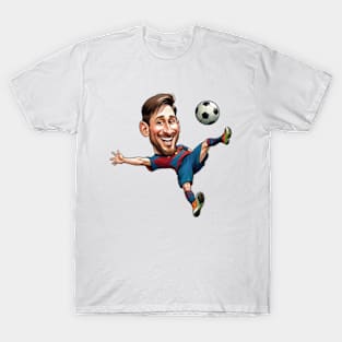 Man Kicking Soccer Ball T-Shirt